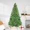 Northlight Pre-Lit Canterbury Spruce with Dew Drops Artificial Christmas Tree - 6.5' - Clear Lights